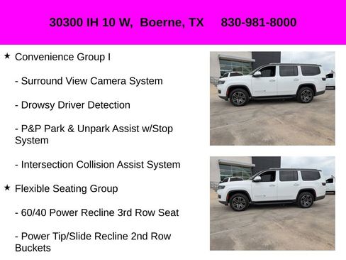 Used 2022 Jeep Wagoneer Series II w/ Convenience Group I image 16