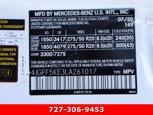 Used 2020 Mercedes-Benz GLS 450 4MATIC image 27