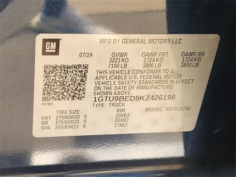 Used 2019 GMC Sierra 1500 SLE w/ SLE Value Package image 21