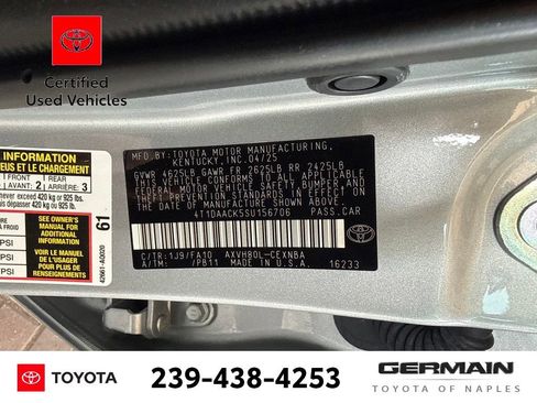 Certified 2025 Toyota Camry LE w/ Convenience Package FWD image 22