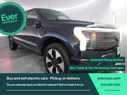 Used 2023 Ford F150 Lightning Platinum