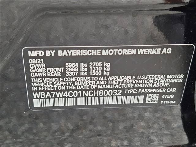 Used 2022 BMW 745e xDrive w/ M Sport Package AWD/4WD image 16
