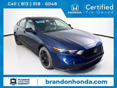 Used 2025 Honda Accord SE