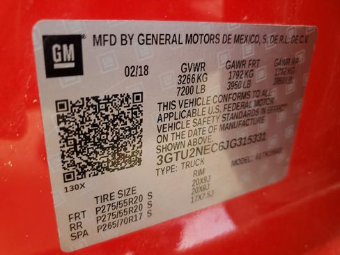 Used 2018 GMC Sierra 1500 SLT w/ SLT Premium Package image 39