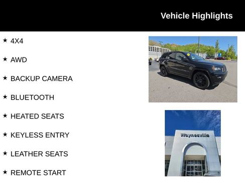 Used 2019 Jeep Grand Cherokee Altitude AWD/4WD image 2