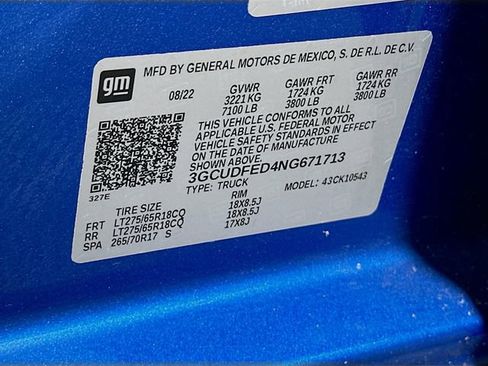 Used 2022 Chevrolet Silverado 1500 LT Trail Boss image 37