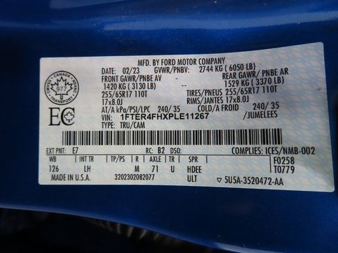 Used 2023 Ford Ranger XLT w/ Equipment Group 302A High image 50