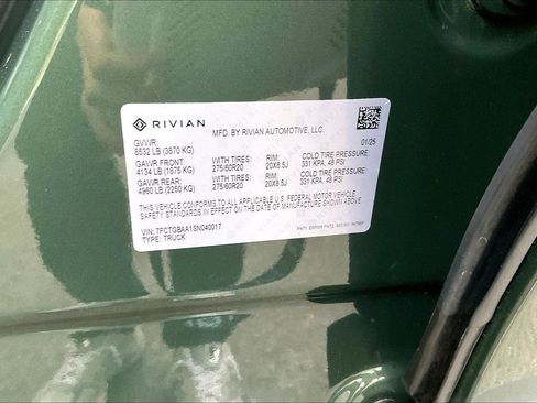 Used 2025 Rivian R1T Adventure image 35