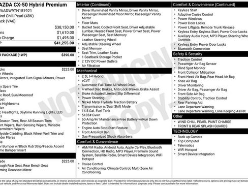 New 2026 MAZDA CX-50 AWD 2.5 Hybrid w/ Weather Package image 4