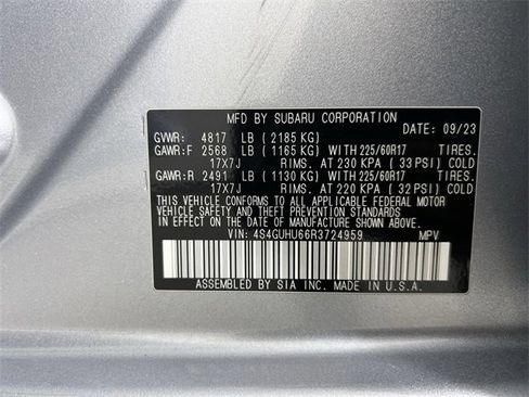 Used 2024 Subaru Crosstrek 2.5i Wilderness w/ Crosstrek Mirror Package image 35