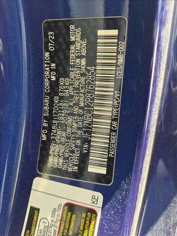 Used 2023 Toyota GR86 w/ ALL Weather Mat Package (TMS) RWD image 15