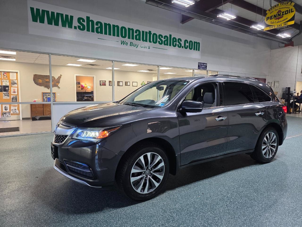 Used 2014 Acura MDX w/ Technology Package AWD/4WD image 2
