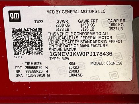 Used 2023 Chevrolet Traverse RS w/ LPO, Floor Liner Package AWD/4WD image 35