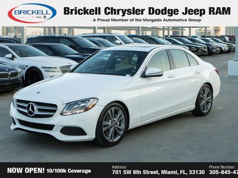 Used 2018 Mercedes-Benz C 300 Sedan w/ Premium Package image 1