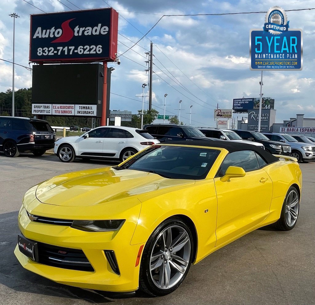 Used 2018 Chevrolet Camaro LT w/ RS Package RWD image 1