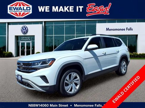 Used 2023 Volkswagen Atlas SE w/ Panoramic Sunroof Package AWD/4WD image 3