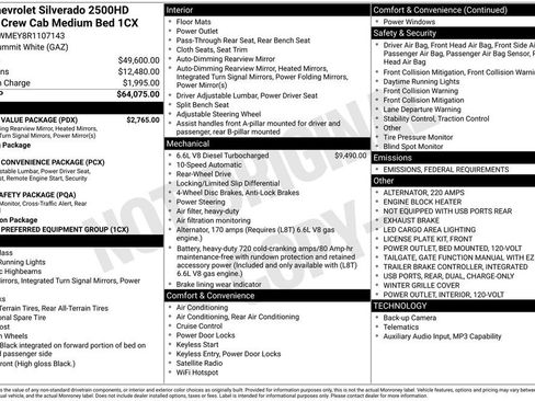 Used 2024 Chevrolet Silverado 2500 Custom w/ Custom Value Package image 9