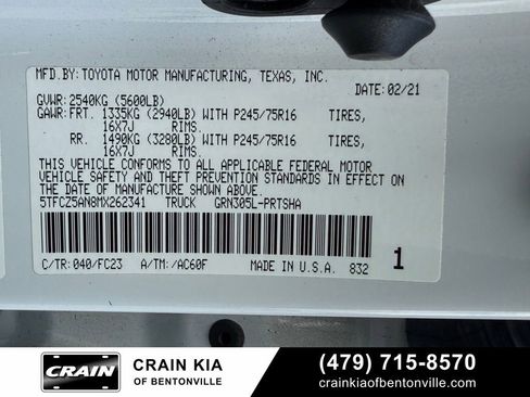 Used 2021 Toyota Tacoma SR5 image 35