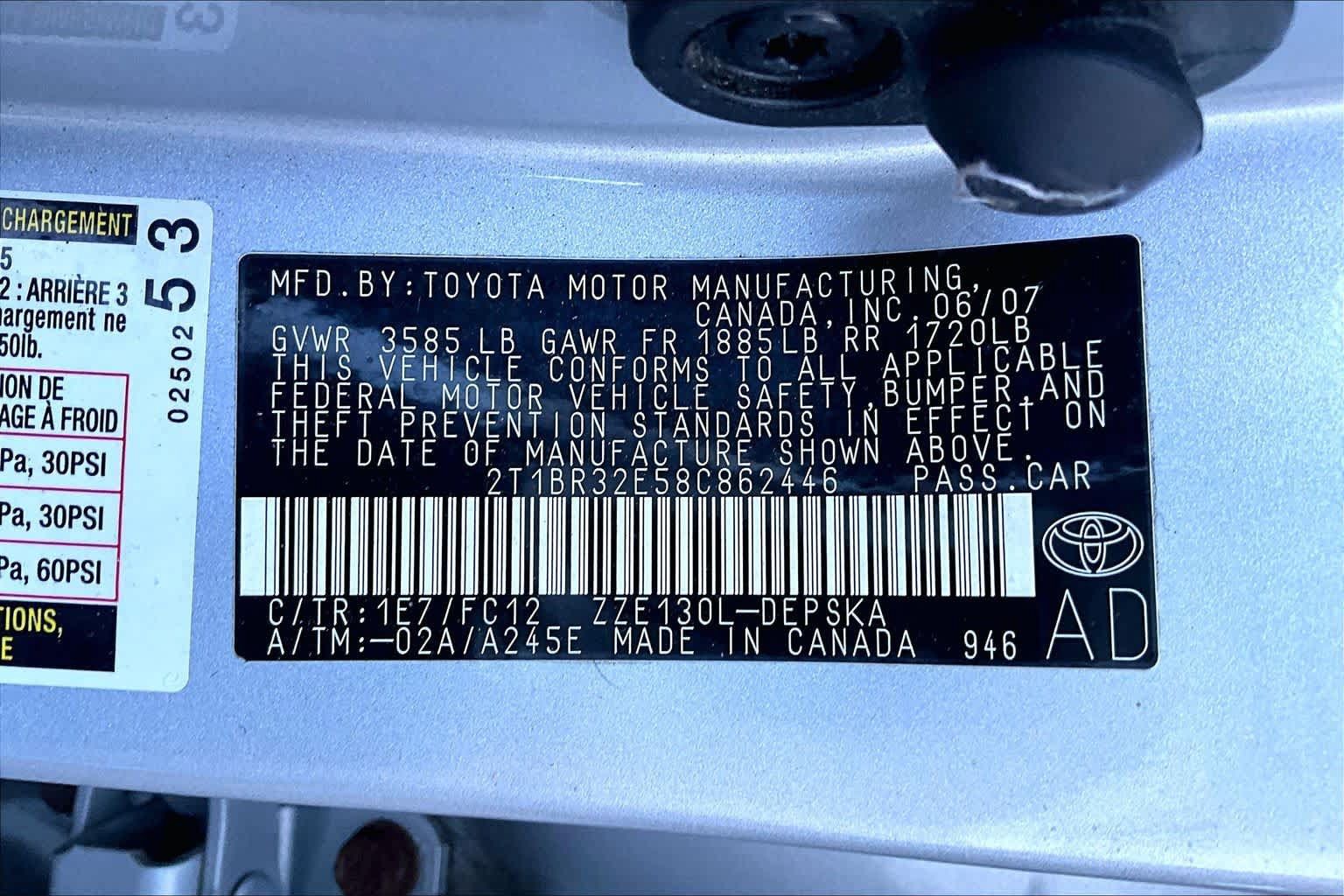 Used 2008 Toyota Corolla S FWD image 33