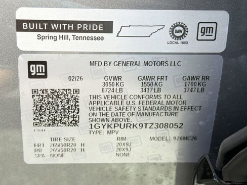 New 2026 Cadillac Lyriq Sport w/ LPO, Floor Liner Package RWD image 20