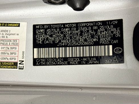 Used 2010 Lexus IS 250C image 40