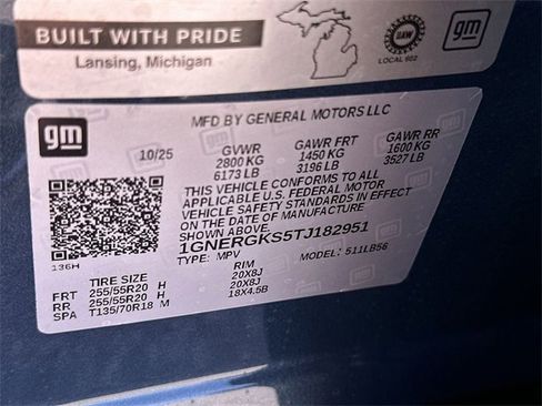 New 2026 Chevrolet Traverse LT w/ Sun and Wheel Package image 35