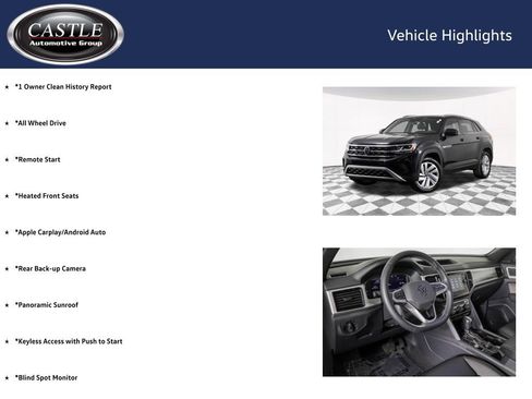 Used 2023 Volkswagen Atlas Cross Sport SE w/ Panoramic Sunroof Package AWD/4WD image 4