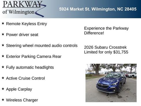 Used 2026 Subaru Crosstrek 2.5i Limited w/ Popular Package #3A AWD/4WD image 6