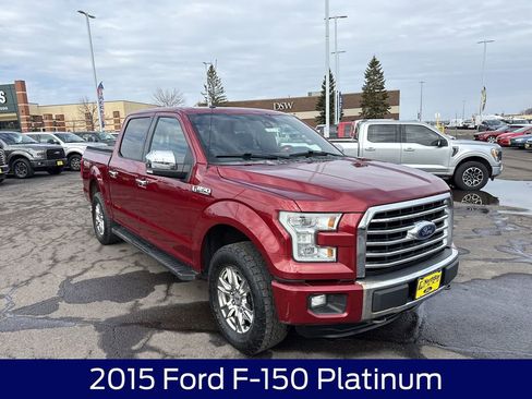 Used 2015 Ford F150 Platinum w/ Trailer Tow Package image 5