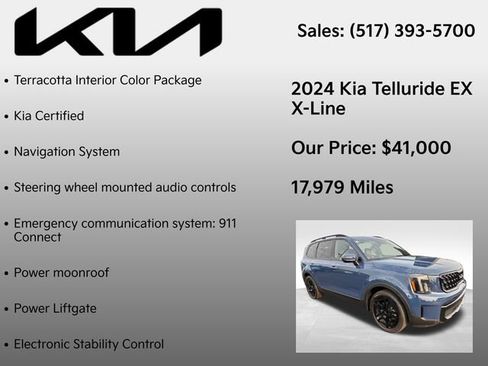 Used 2024 Kia Telluride EX X-Line AWD/4WD image 7