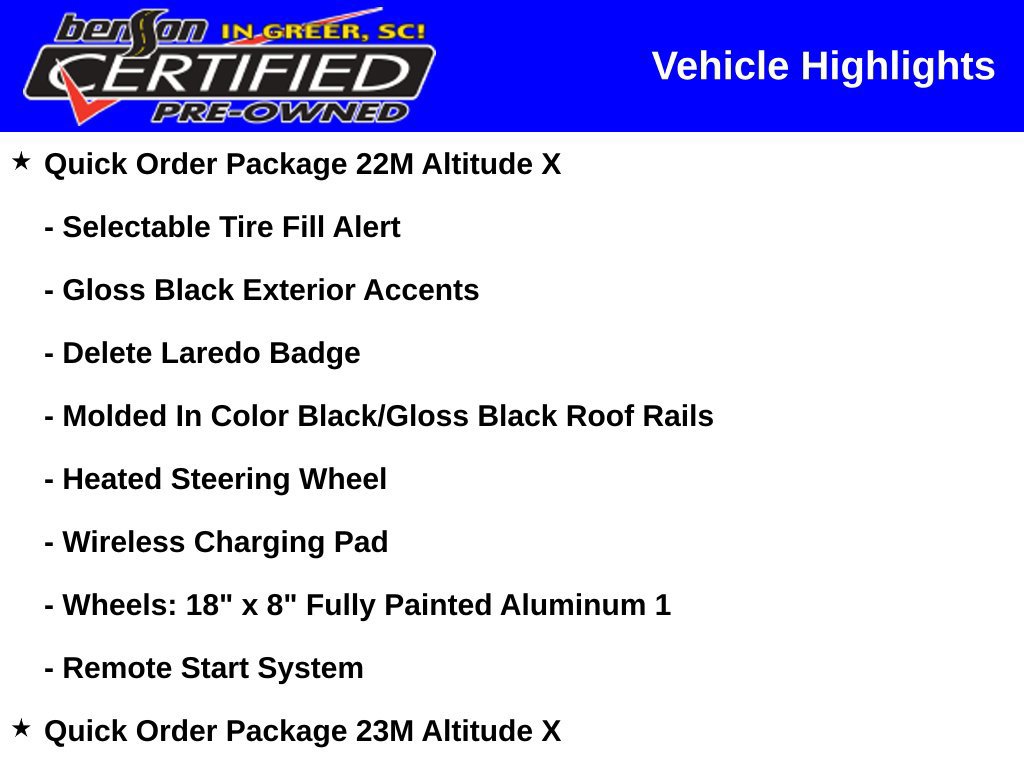 Used 2023 Jeep Grand Cherokee Altitude AWD/4WD image 3
