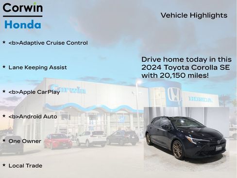 Used 2024 Toyota Corolla SE image 6