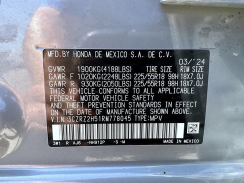 Used 2024 Honda HR-V Sport image 25