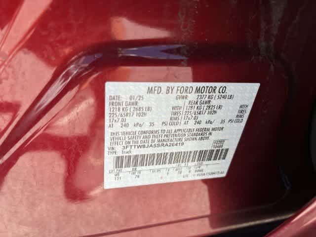 Used 2025 Ford Maverick XLT w/ 4K Tow Package AWD/4WD image 31