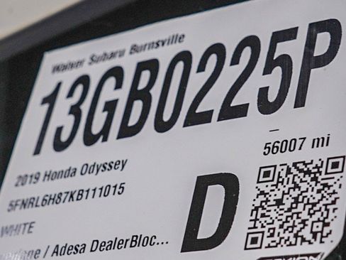 Used 2019 Honda Odyssey Touring image 34