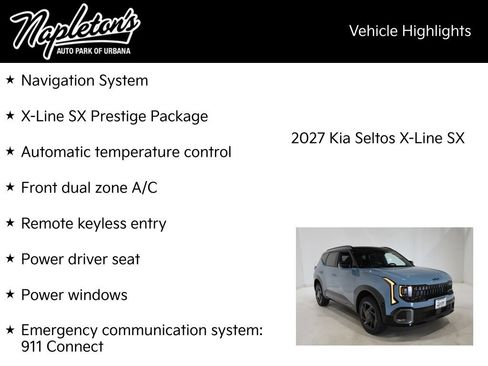New 2027 Kia Seltos X-Line AWD/4WD image 15