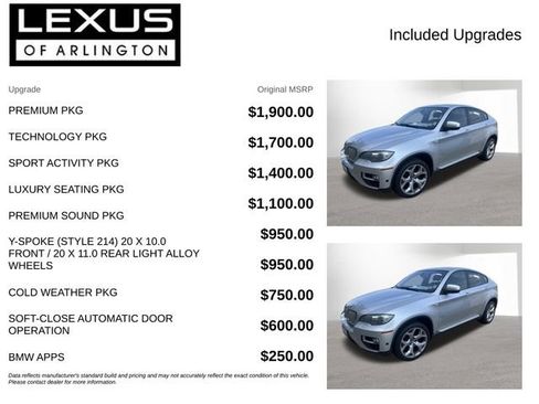 Used 2013 BMW X6 xDrive50i AWD/4WD image 4