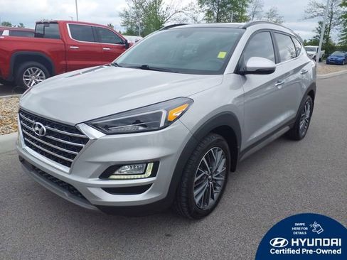 Certified 2021 Hyundai Tucson Ultimate w/ Cargo Package AWD/4WD image 1