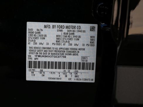 New 2026 Ford Explorer ST-Line w/ ST-Line Street Pack AWD/4WD image 31