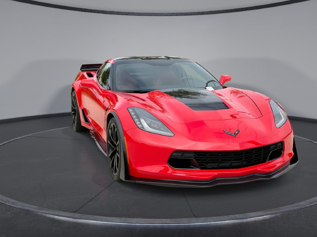 Used 2019 Chevrolet Corvette Grand Sport w/ Carbon Flash Badge Package RWD image 12