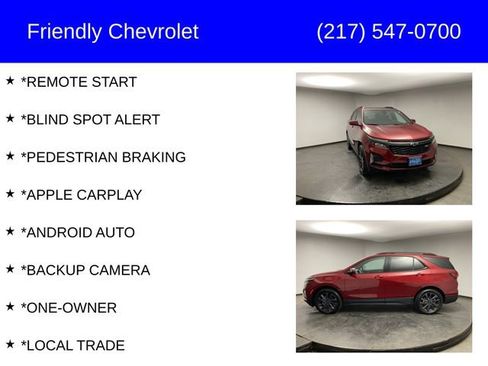 Certified 2024 Chevrolet Equinox RS w/ RS Leather Package AWD/4WD image 6