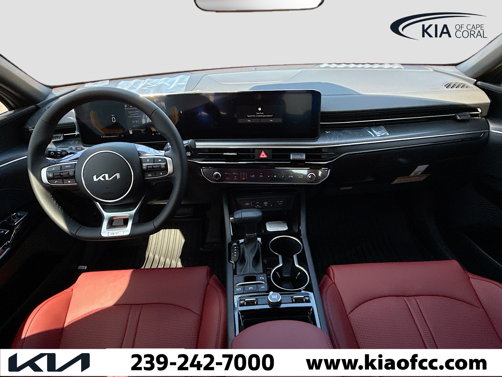 New 2026 Kia K5 GT-Line w/ GT-Line Red Interior Package FWD image 14