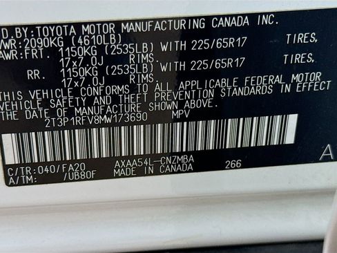 Certified 2021 Toyota RAV4 XLE image 31