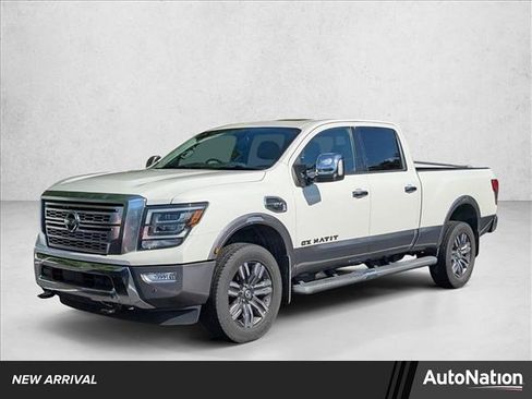 Used 2022 Nissan Titan Platinum Reserve w/ Moonroof Package AWD/4WD image 1