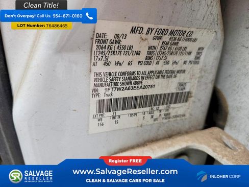 Used 2014 Ford F250 XL w/ Power Equipment Group image 16