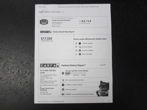 Used 2016 RAM 1500 Big Horn image 28