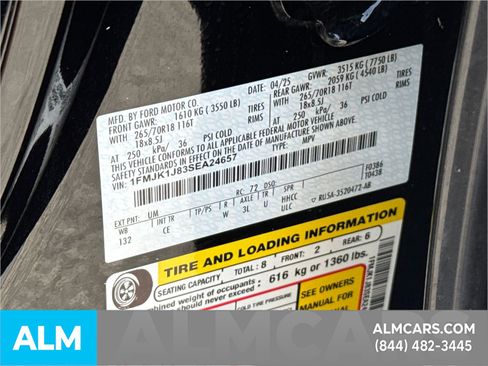Certified 2025 Ford Expedition Max Active AWD/4WD image 37