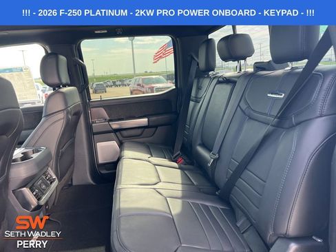 New 2026 Ford F250 Platinum image 16