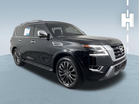 Used 2023 Nissan Armada Platinum w/ Captain's Chairs Package image 1