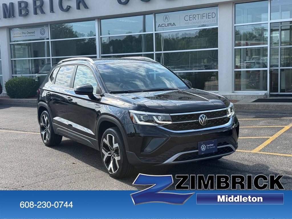 Certified 2023 Volkswagen Taos SEL AWD/4WD image 1